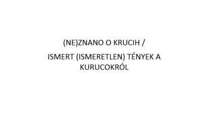 SZAKMAI SZIMPÓZIUM ISMERT (ISMERETLEN) TÉNYEK A KURUCOKRÓL